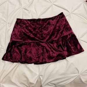 Velvet Skirt
